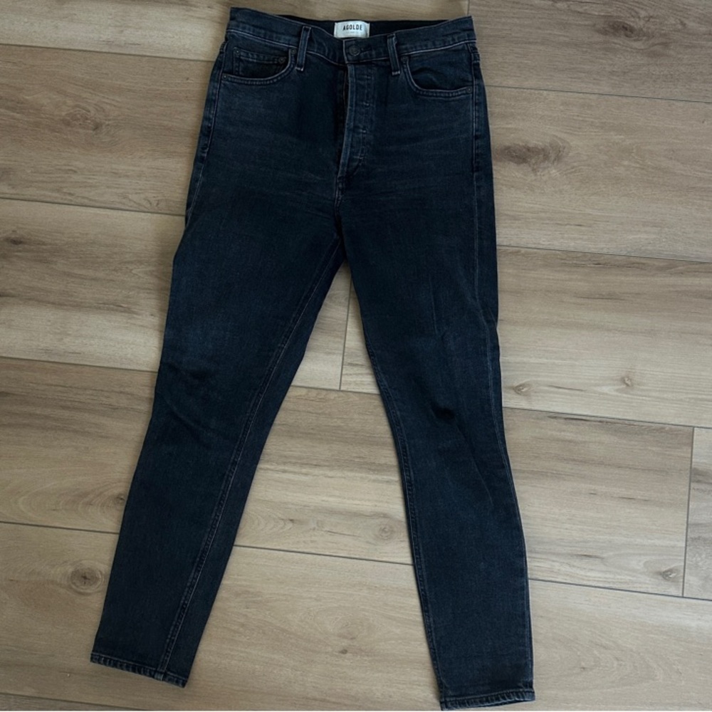 Agolde Nico high rise slim jeans/ color virtue
